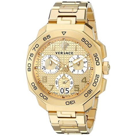 versace watch vqc040015|Versace Men's VQC040015 DYLOS Chrono Analog Display .